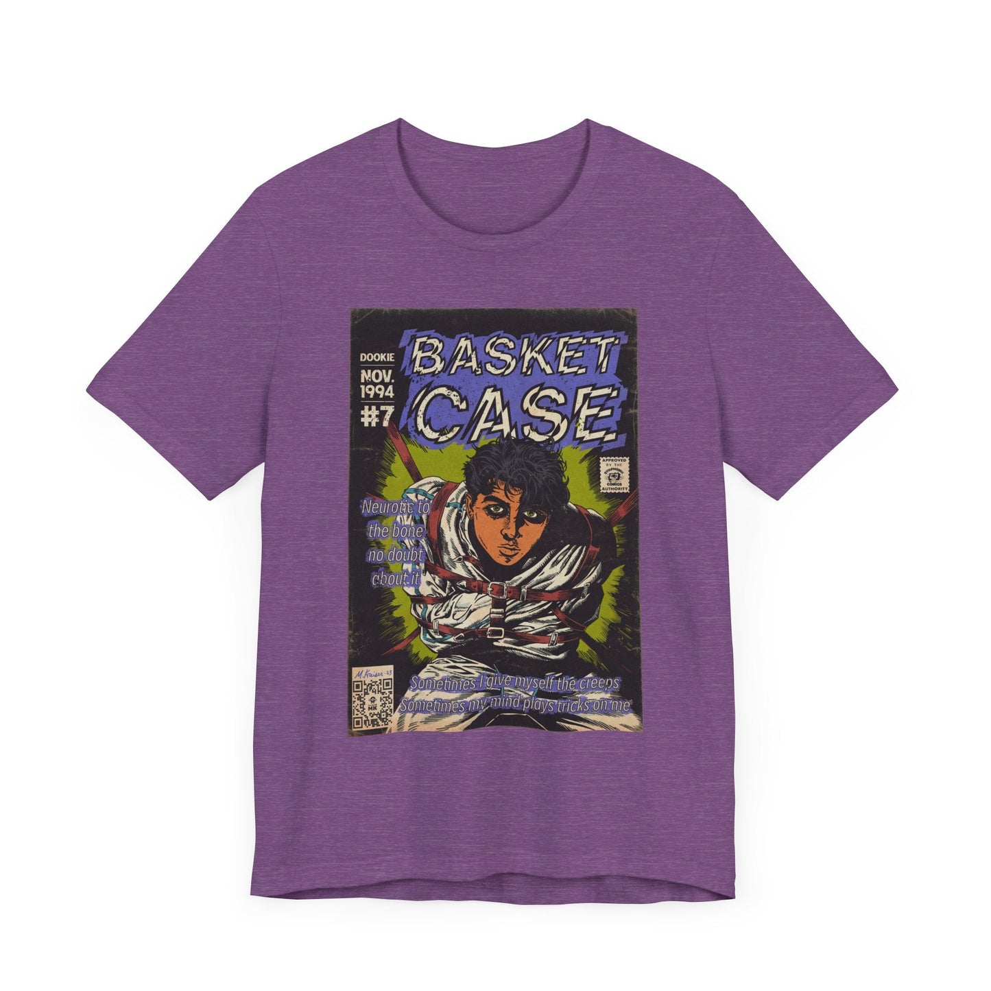 Green Day - Basket Case - Unisex Jersey Short Sleeve Tee