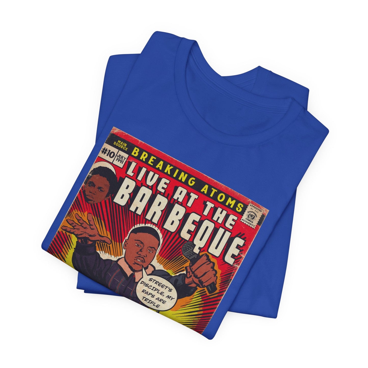 Main Source & Nas - Live at the Barbeque - Unisex Jersey Short Sleeve Tee