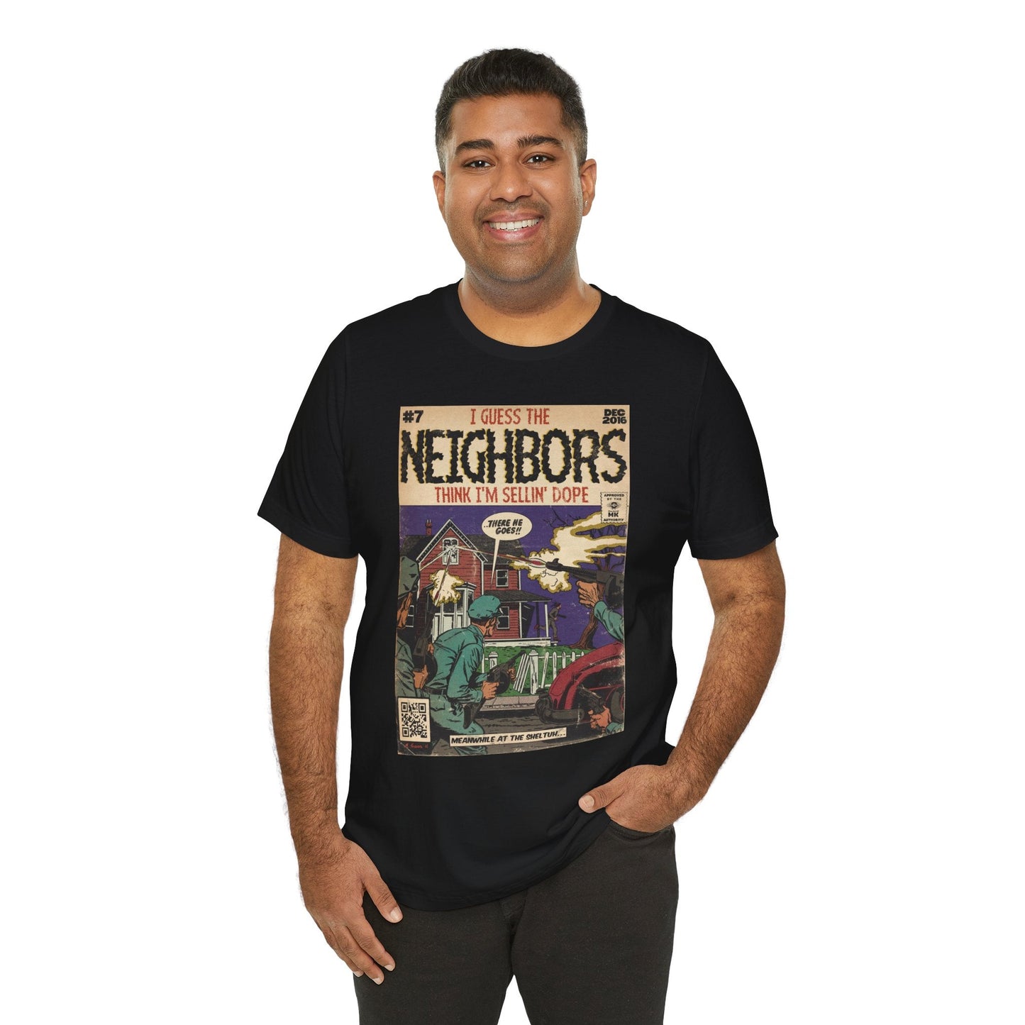J. Cole - Neighbors - Unisex Jersey Short Sleeve Tee