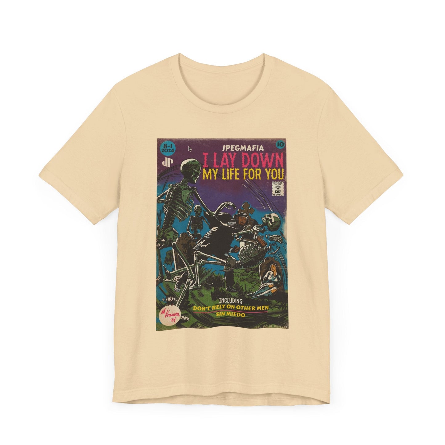 Jpegmafia - I Lay Down My Life Dor You - Unisex Jersey Short Sleeve Tee