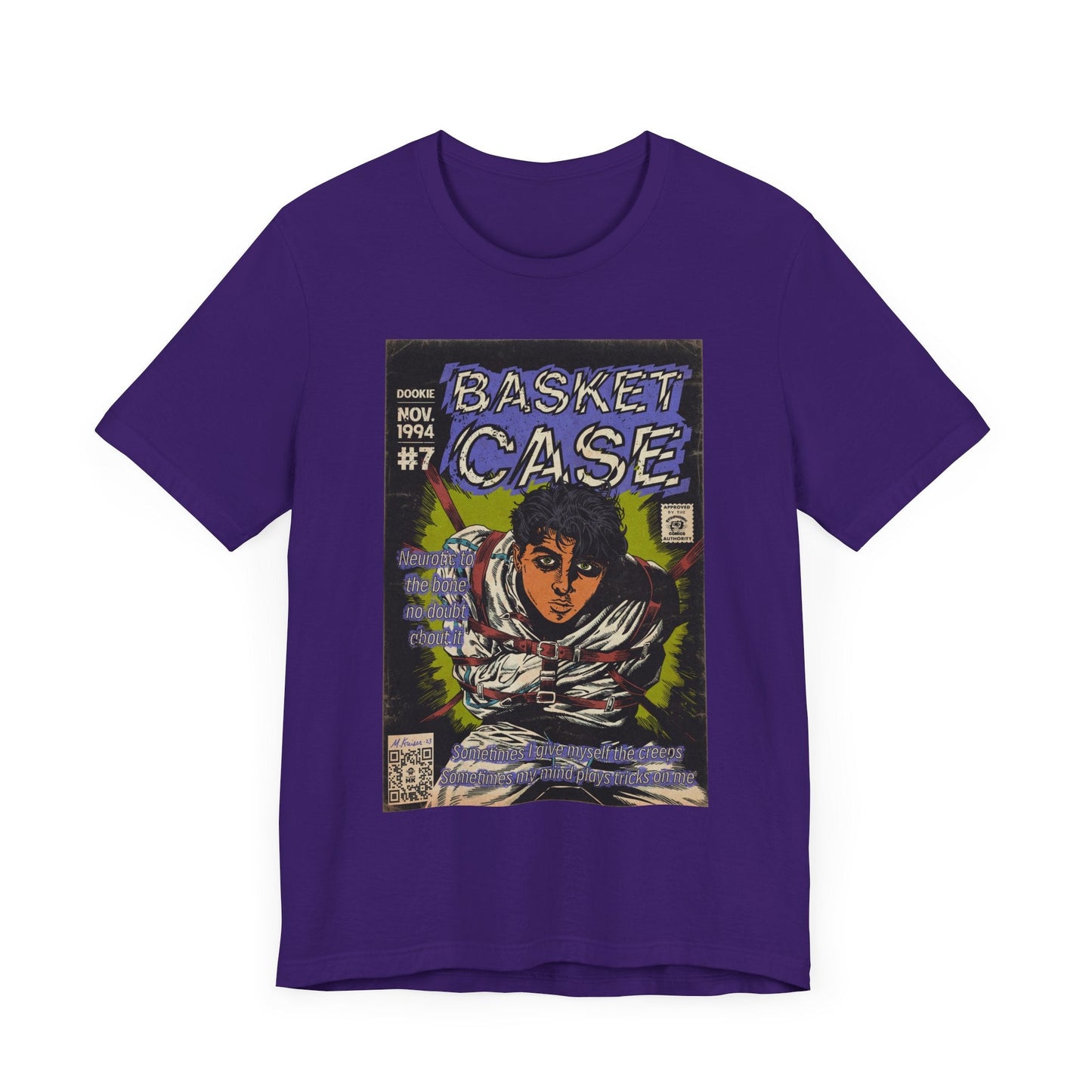Green Day - Basket Case - Unisex Jersey Short Sleeve Tee