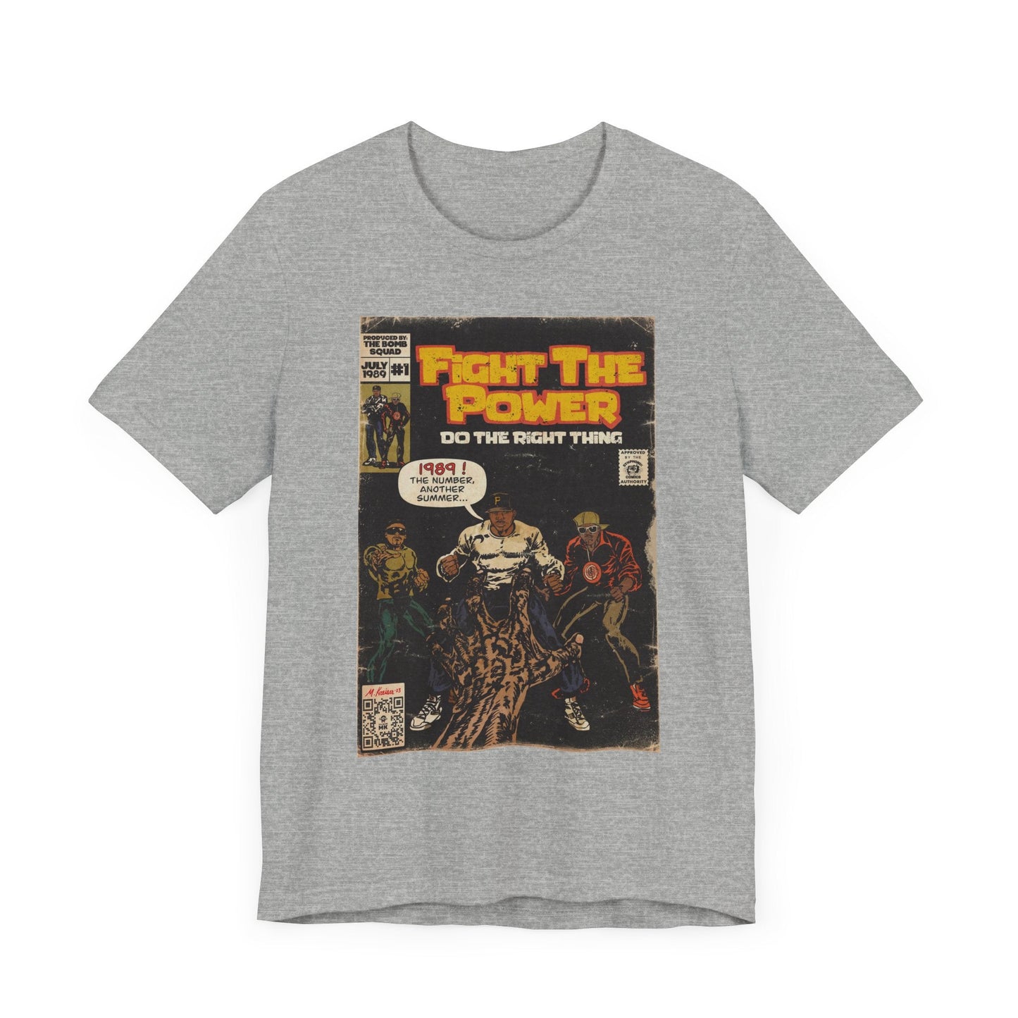 P.E. - Fight The Power -  Unisex Jersey Short Sleeve Tee