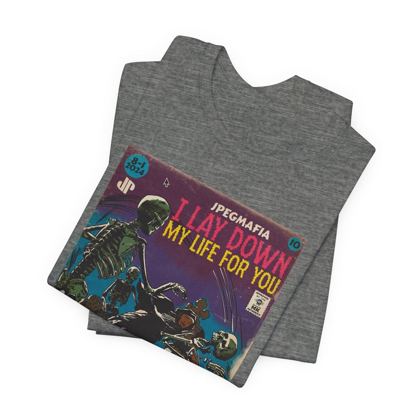 Jpegmafia - I Lay Down My Life Dor You - Unisex Jersey Short Sleeve Tee