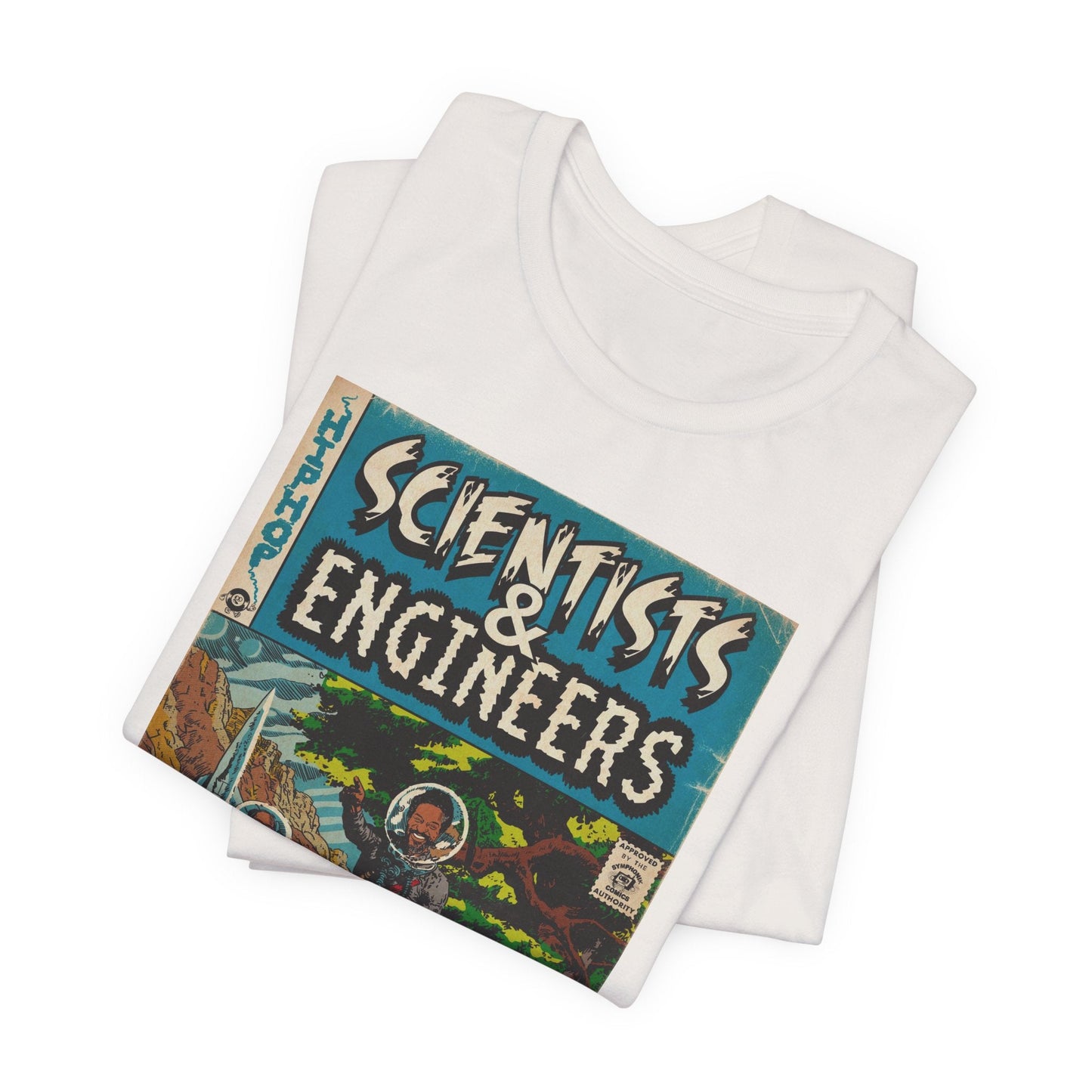 Killer Mike, Andre 3000, Future - Scientists & Engineers -Unisex Jersey Short Sleeve Tee