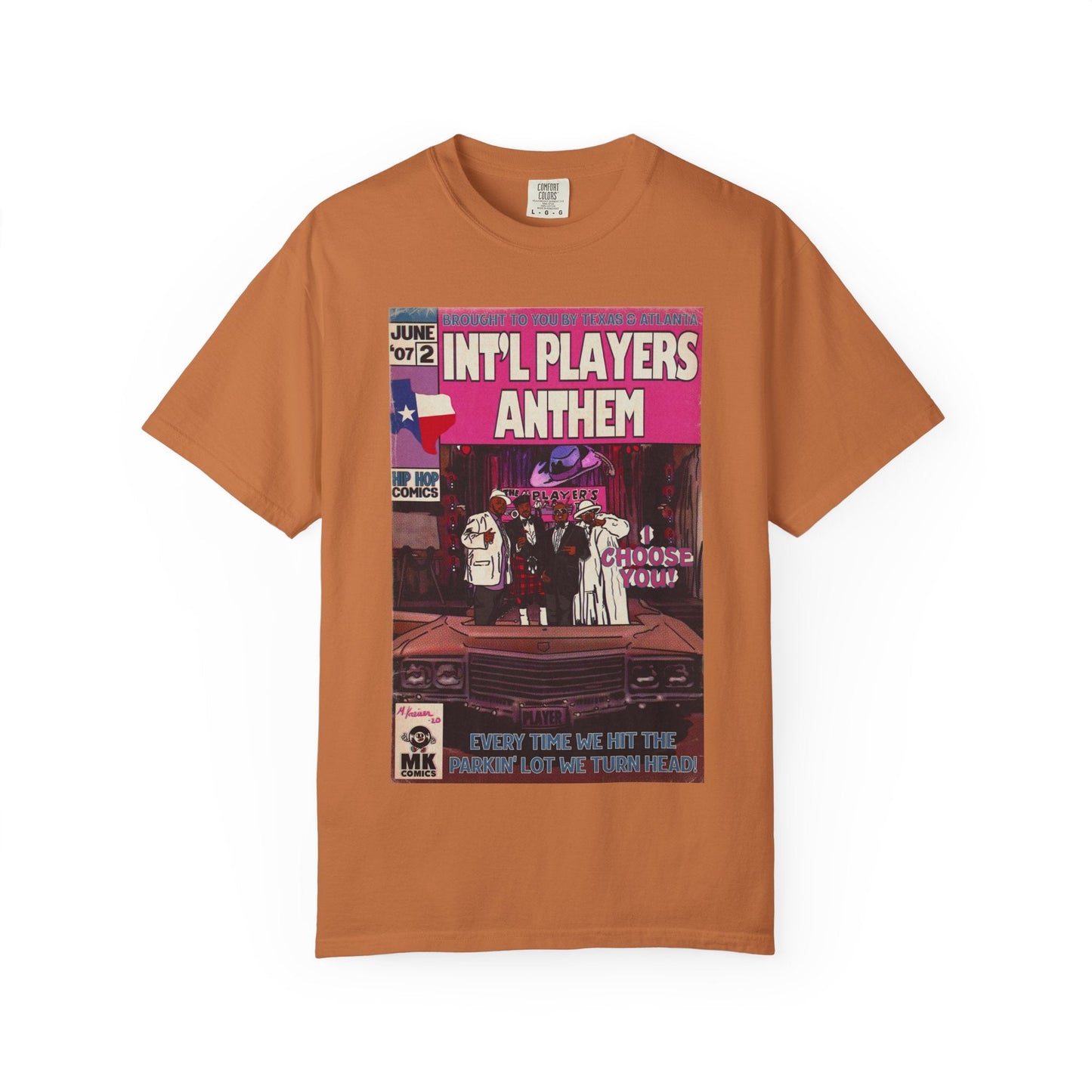 Int’l Players Anthem - Unisex Comfort Colors T-shirt