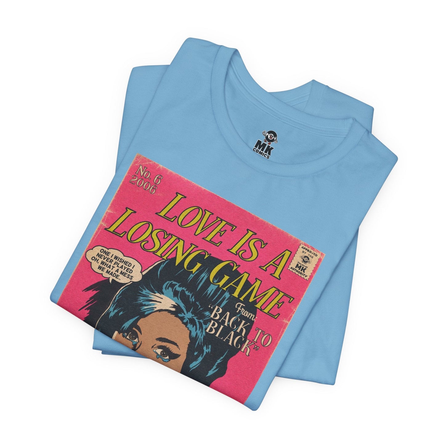 Amy Winehouse - Love Is A Losing Game - Unisex Jersey Short Sleeve Tee