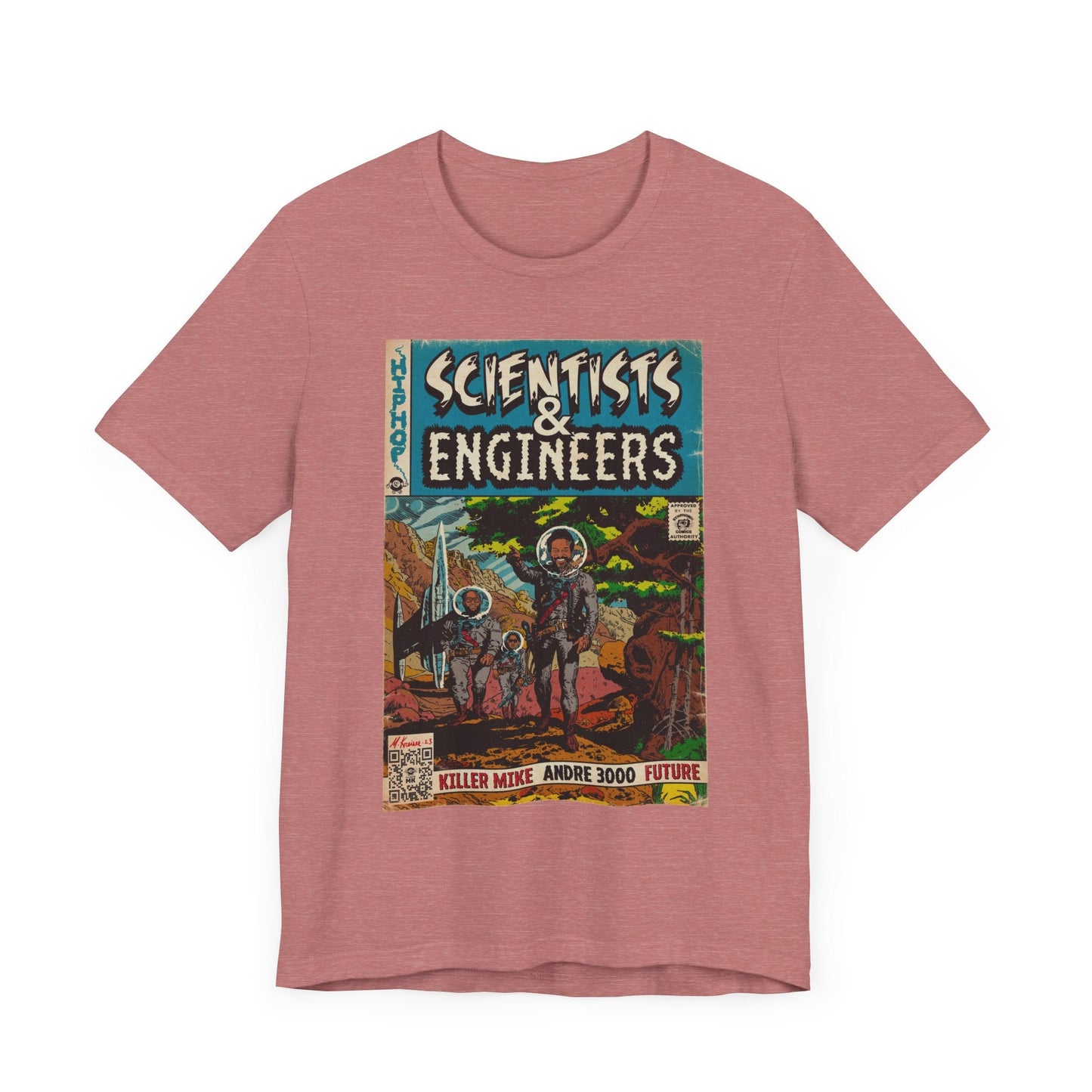 Killer Mike, Andre 3000, Future - Scientists & Engineers -Unisex Jersey Short Sleeve Tee