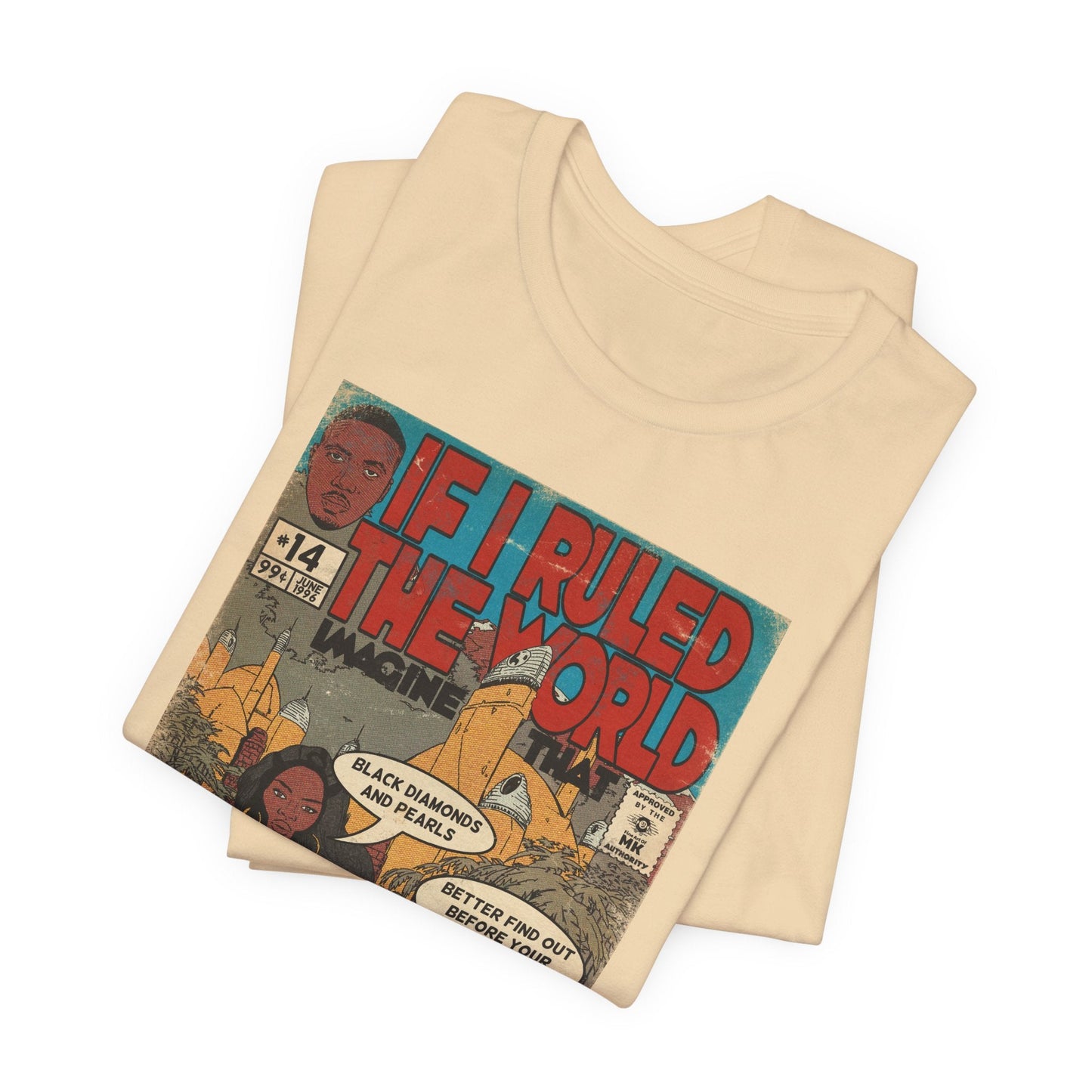 Nas & Lauryn - If I Ruled The World - Unisex Jersey T-Shirt