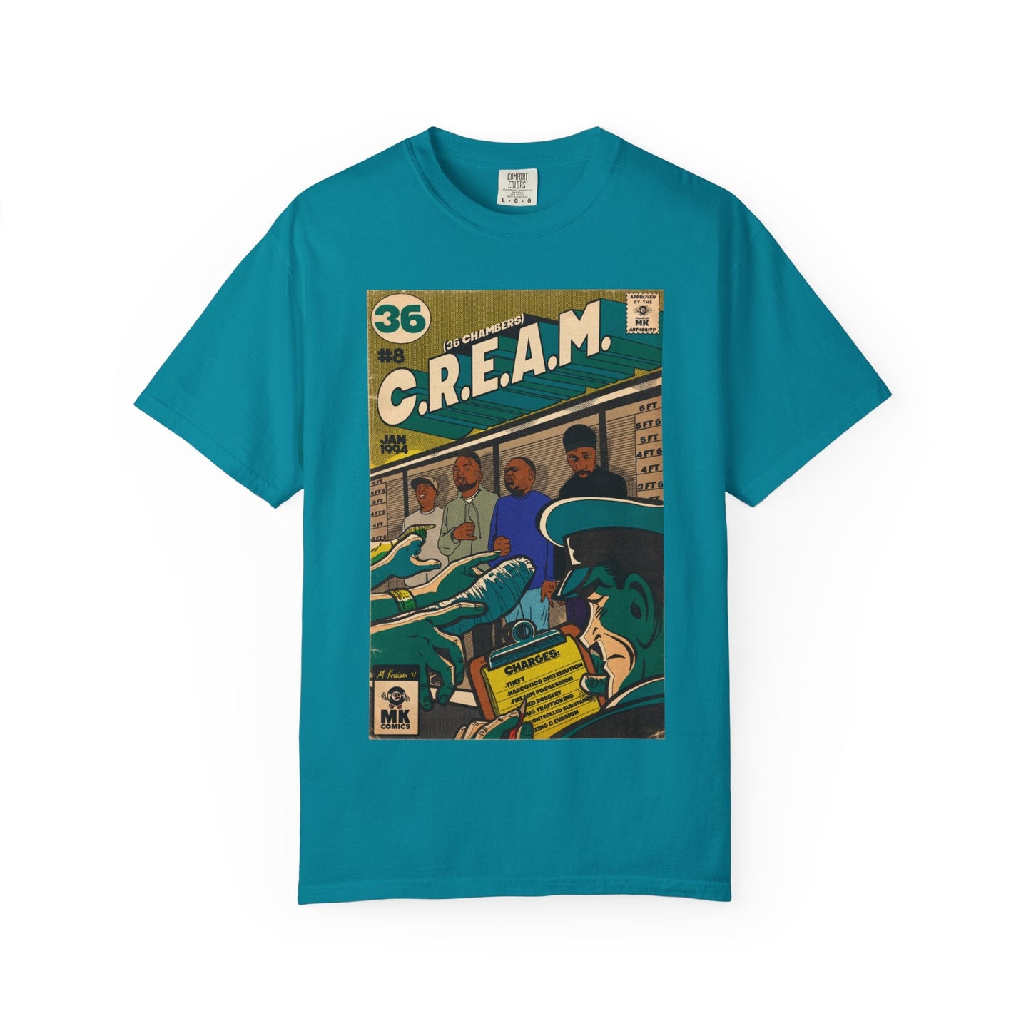 C.R.E.A.M - Unisex Comfort Colors T-shirt