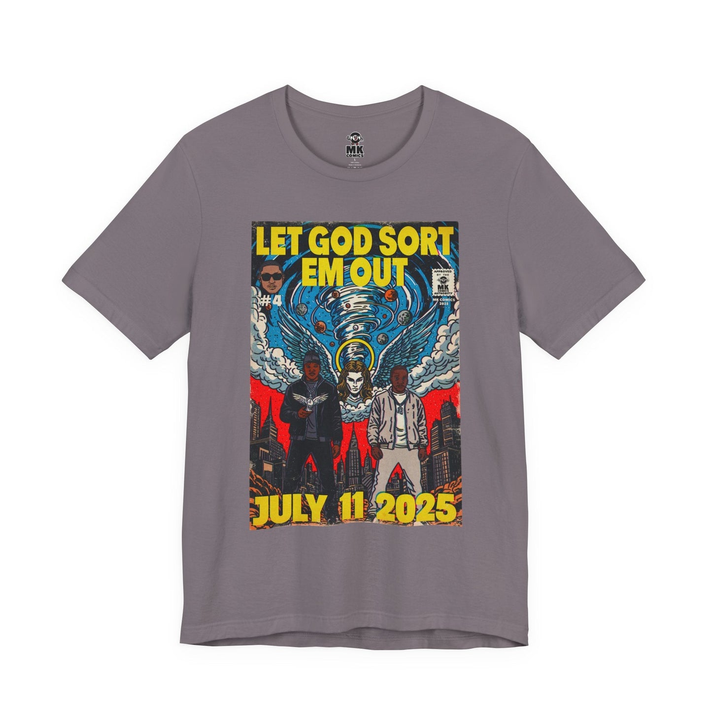 Let God Sort Em Out - Unisex Jersey Short Sleeve Tee