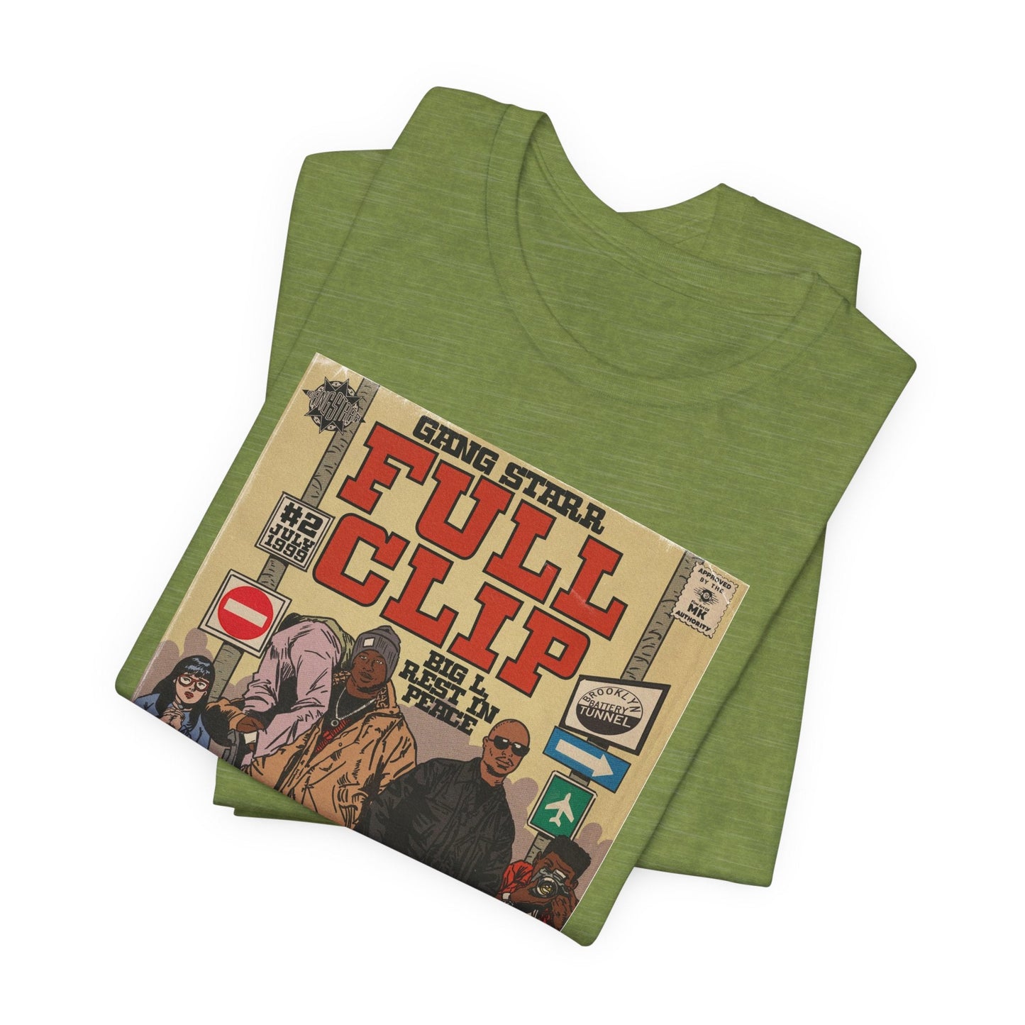 Gangstarr - Full Clip- Unisex Jersey Short Sleeve Tee