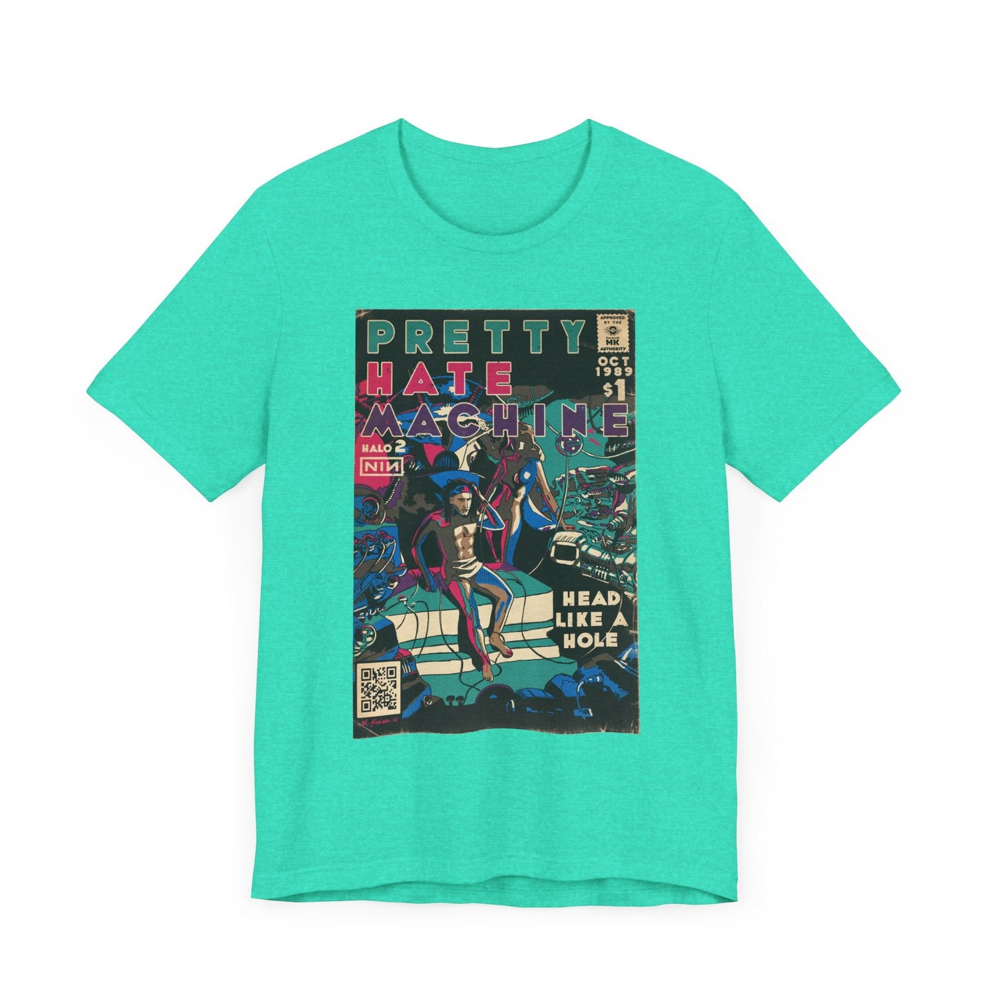 NIN- Pretty Hate Machine - Unisex Jersey Short Sleeve Tee