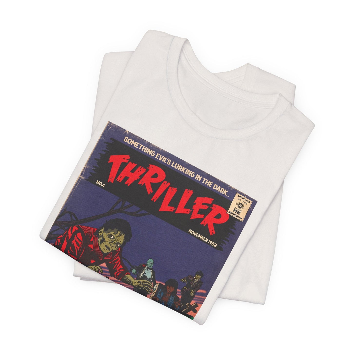 Michael Jackson - Thriller - Unisex Jersey Short Sleeve Tee