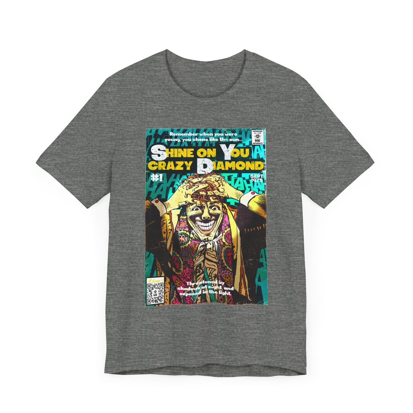 Pink Floyd - Shine on You crazy Diamond -  Unisex Jersey Short Sleeve Tee