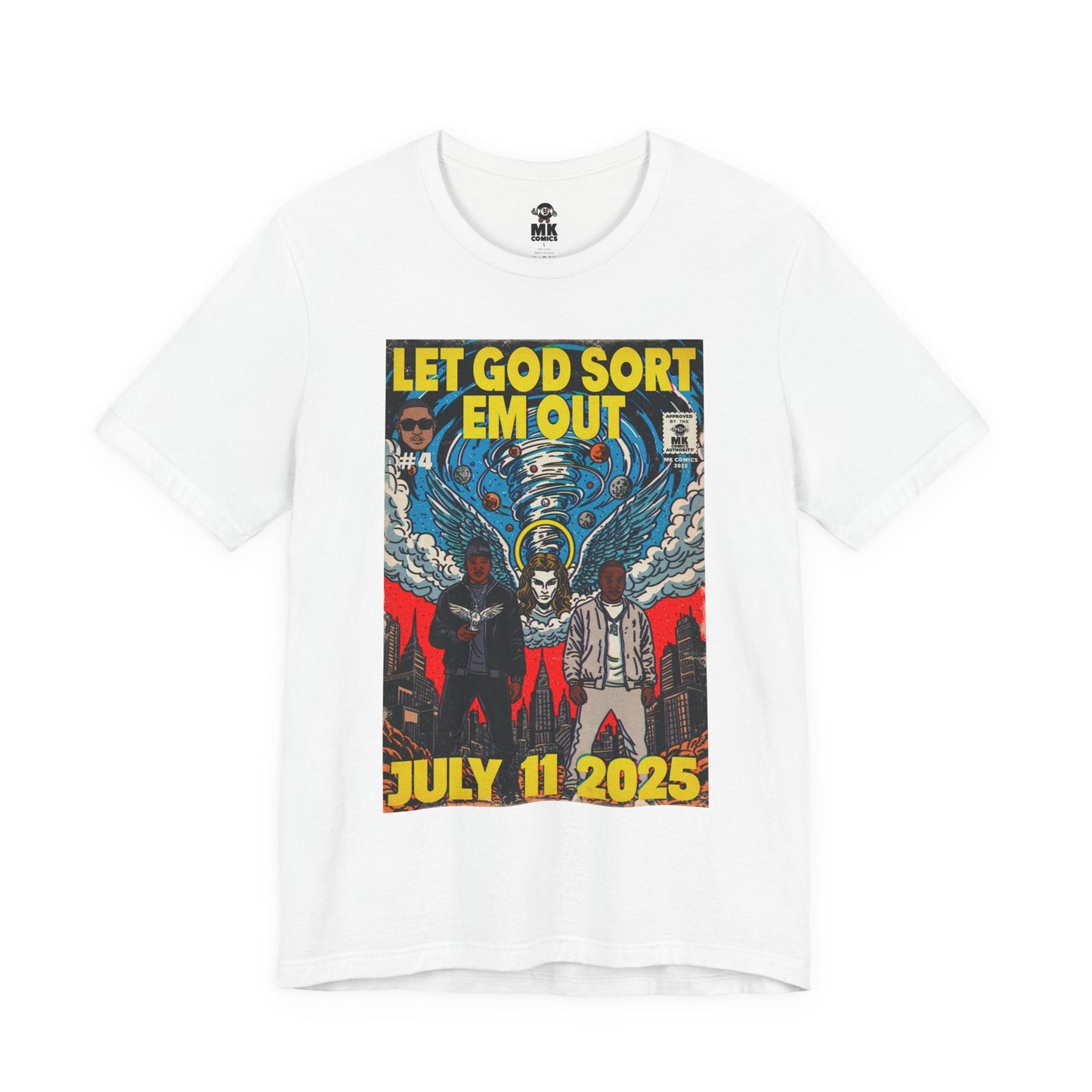 Let God Sort Em Out - Unisex Jersey Short Sleeve Tee