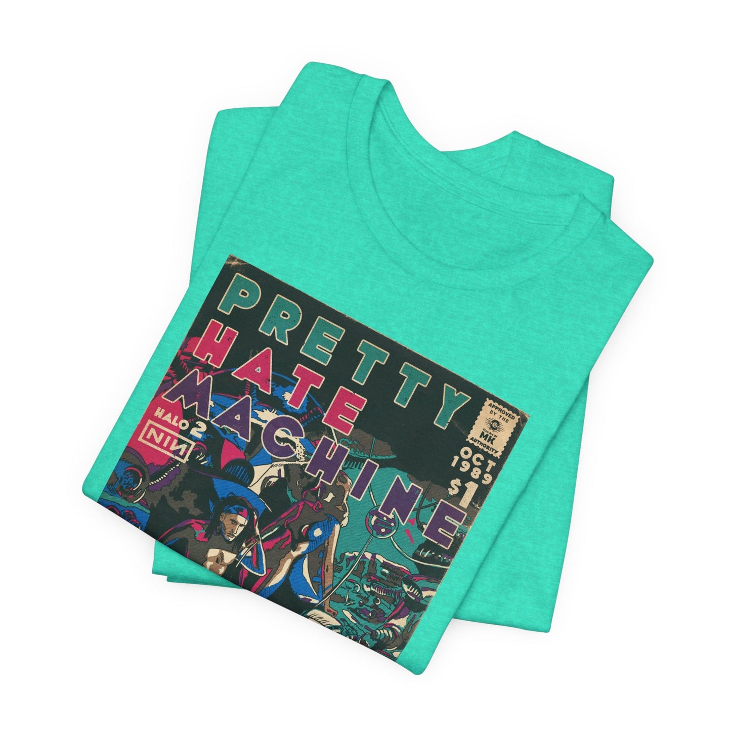 NIN- Pretty Hate Machine - Unisex Jersey Short Sleeve Tee