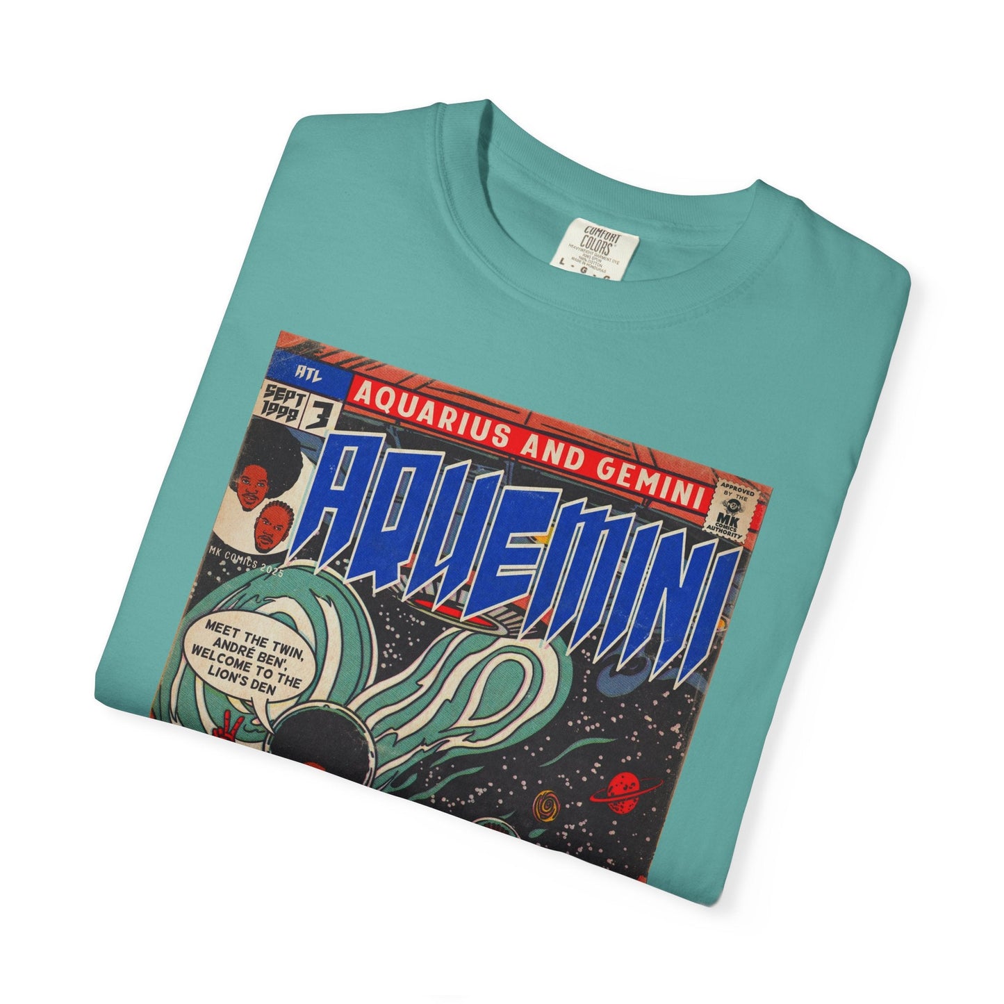 Aquemini - Comic Book Art - Unisex Comfort Colors T-shirt