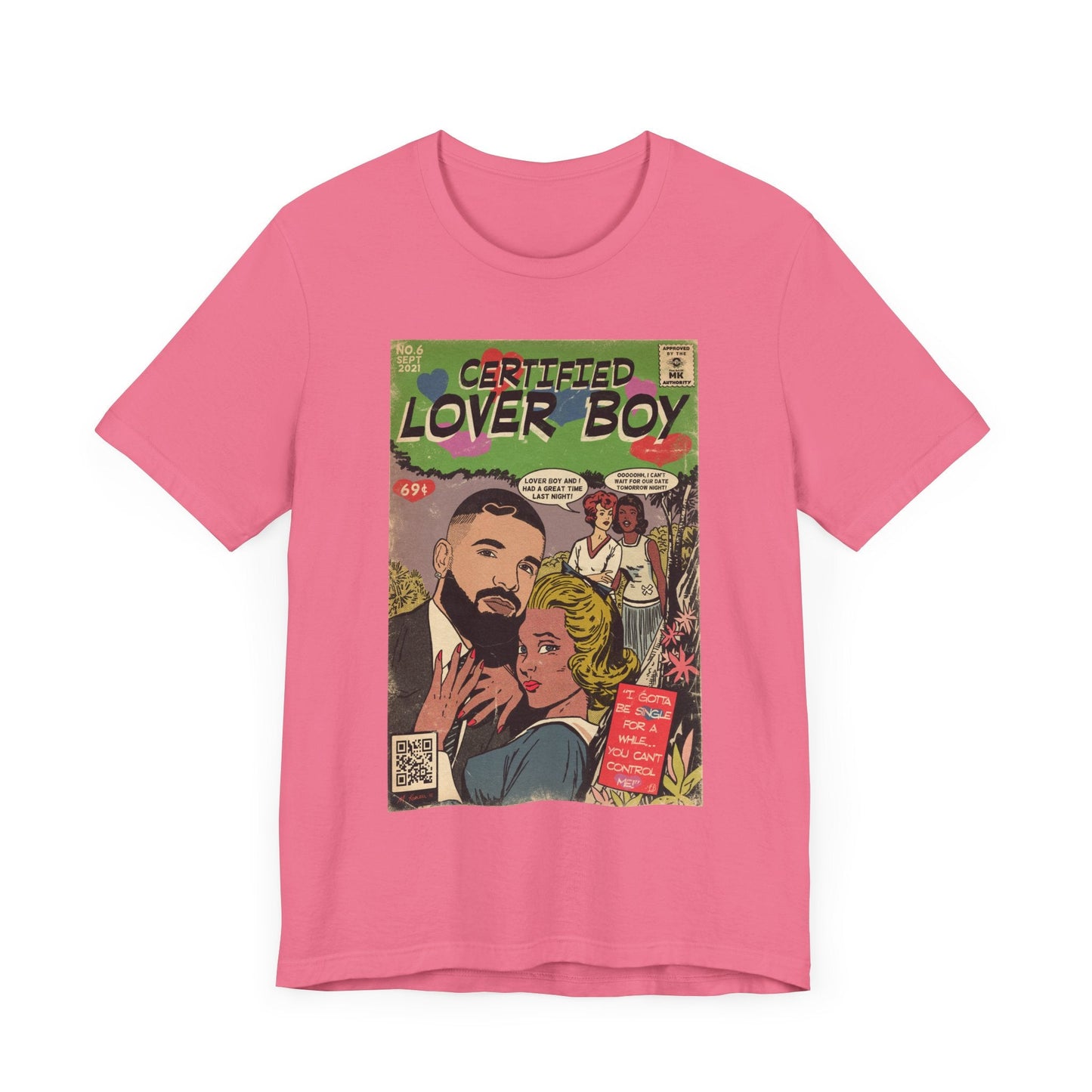 Certified Lover Boy - Unisex Jersey Short Sleeve Tee