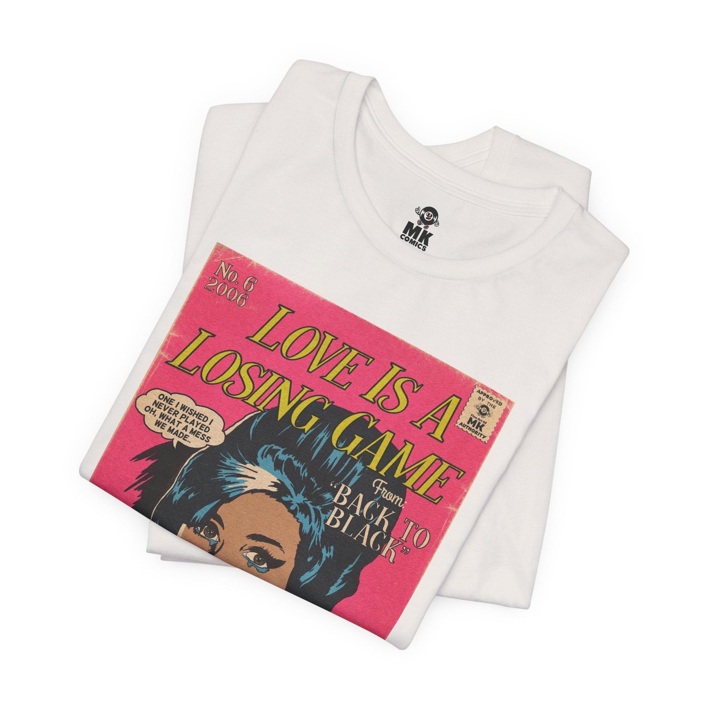 Amy Winehouse - Love Is A Losing Game - Unisex Jersey Short Sleeve Tee