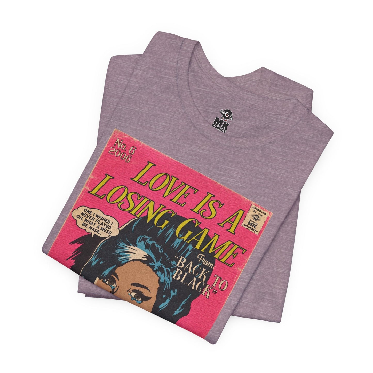 Amy Winehouse - Love Is A Losing Game - Unisex Jersey Short Sleeve Tee