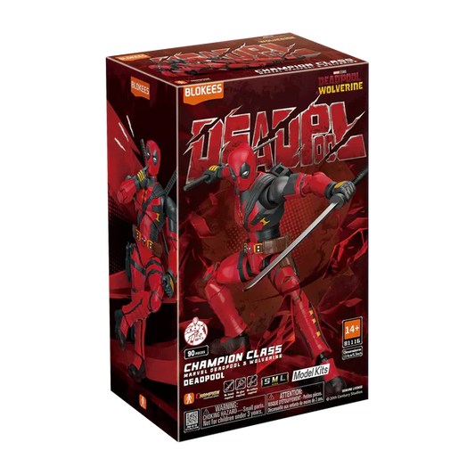 Blokees Marvel Deadpool & Wolverine Champion Class 04 Deadpool Model Kits