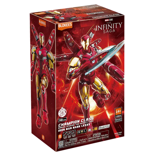 Blokees Marvel Infinity Saga Champion Class 01 Iron Man MK85 Model Kits