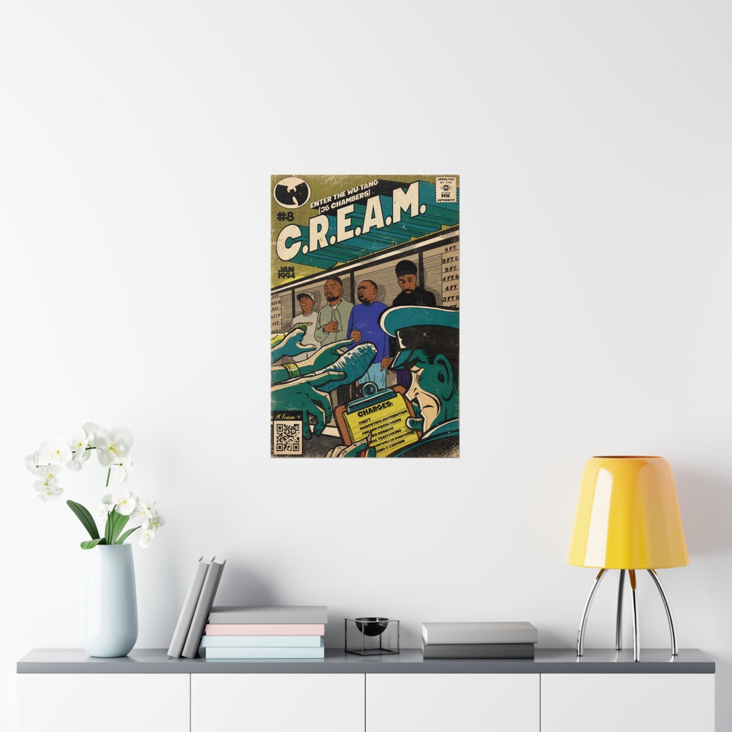 C.R.E.A.M - Vertical Matte Poster