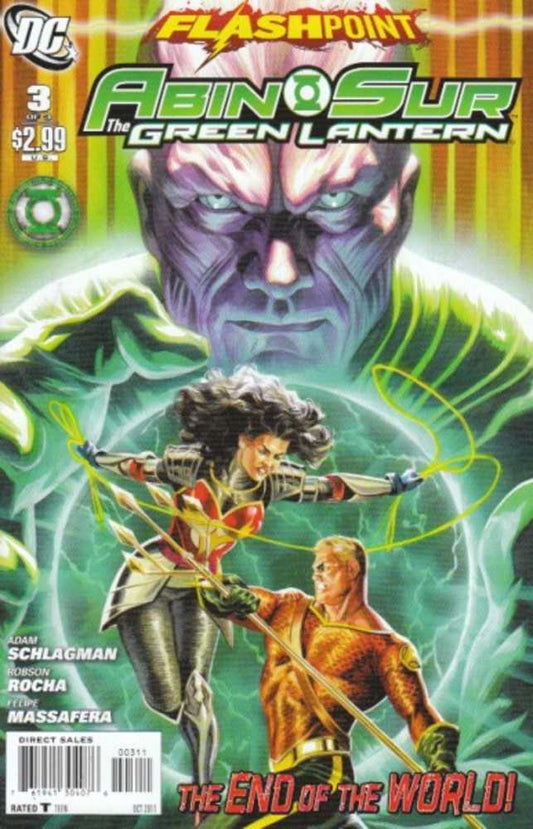 Flashpoint Abin Sur The Green Lantern #3 (High Grade)