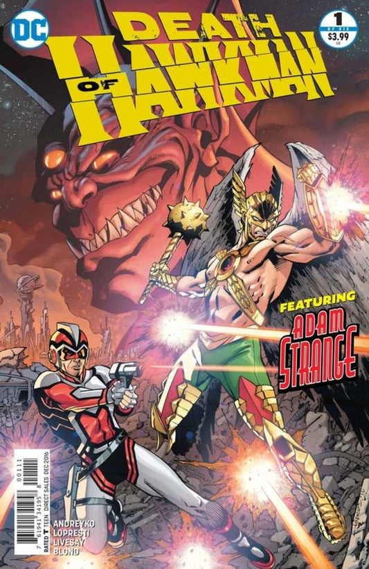Hawkman And Adam Strange Out Of Time #1 (Of 6)