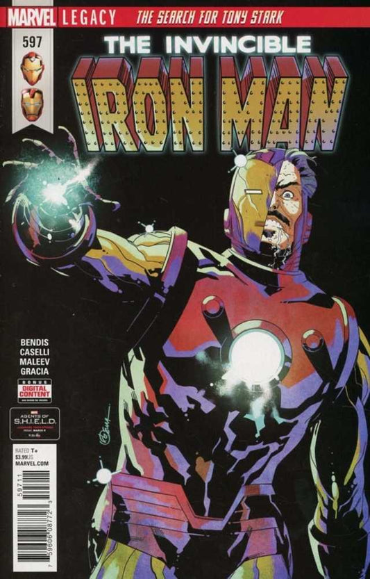 Invincible Iron Man #597 Leg