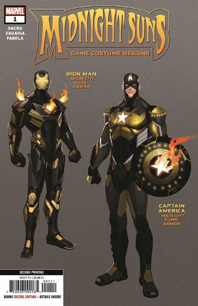 Midnight Suns #1 (Of 5) 2nd Print Game Variant