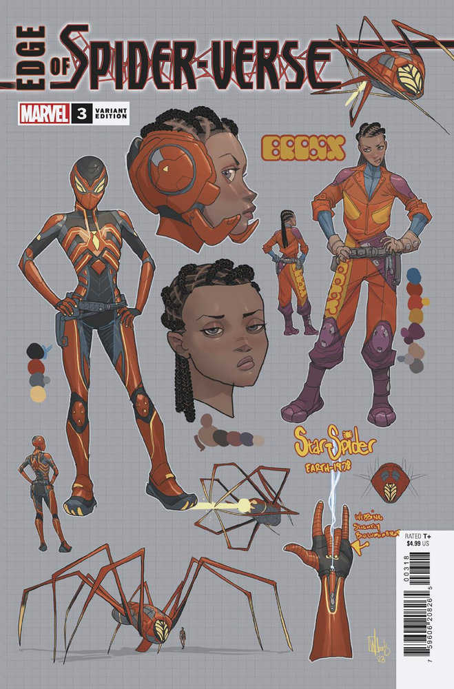 Edge Of Spider-Verse #3 1:10 Pete Woods Design Variant