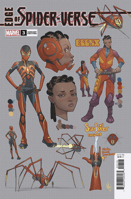 Edge Of Spider-Verse #3 1:10 Pete Woods Design Variant
