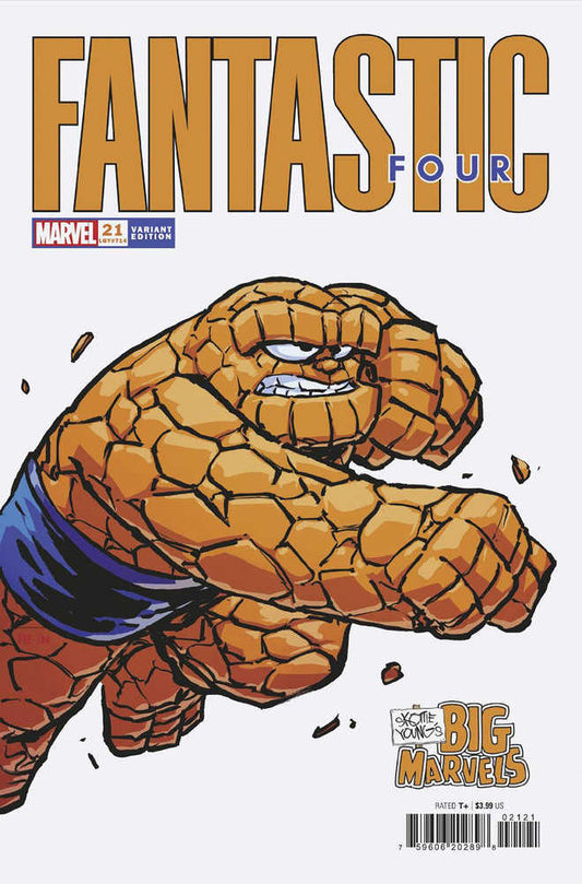 Fantastic Four #21 Skottie Young'S Big Marvel Variant [Bh] on