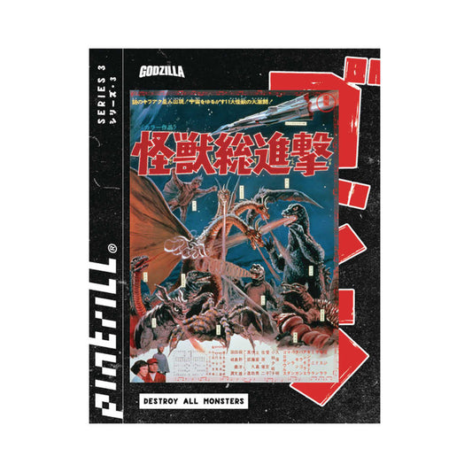 Godzilla Destroy All Monsters Acrylic Magnet