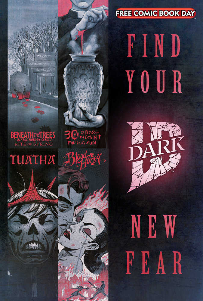IDW Dark Find Your New Fear (Mature) FCBD 2025 - Unstamped