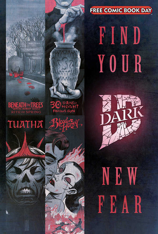 IDW Dark Find Your New Fear (Mature) FCBD 2025 - Unstamped