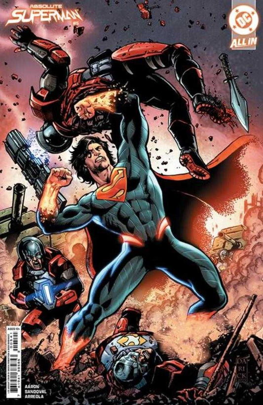 Absolute Superman #5 Cover D 1:25 Darick Robertson Card Stock Variant