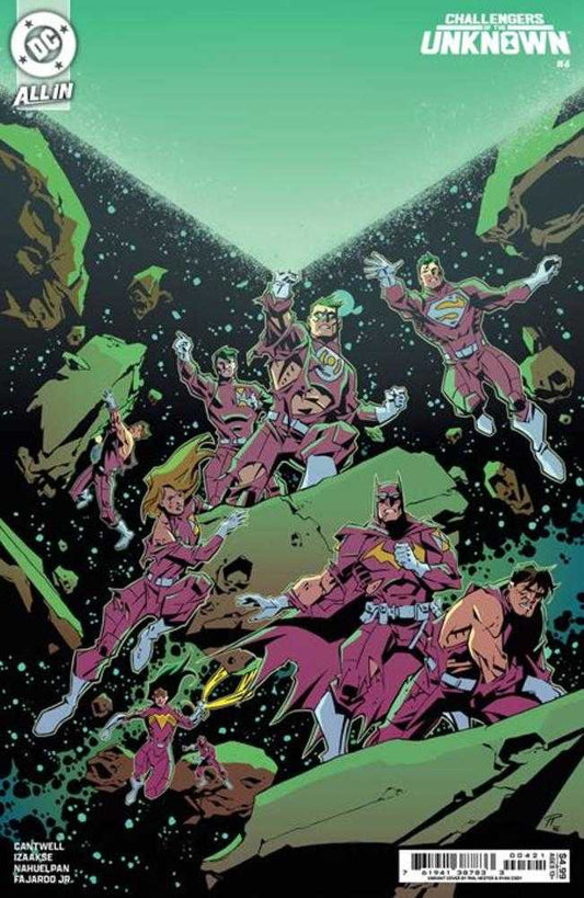 Challengers Of The Unknown #4 (Of 6) Cover B Phil Hester Card Stock Variant