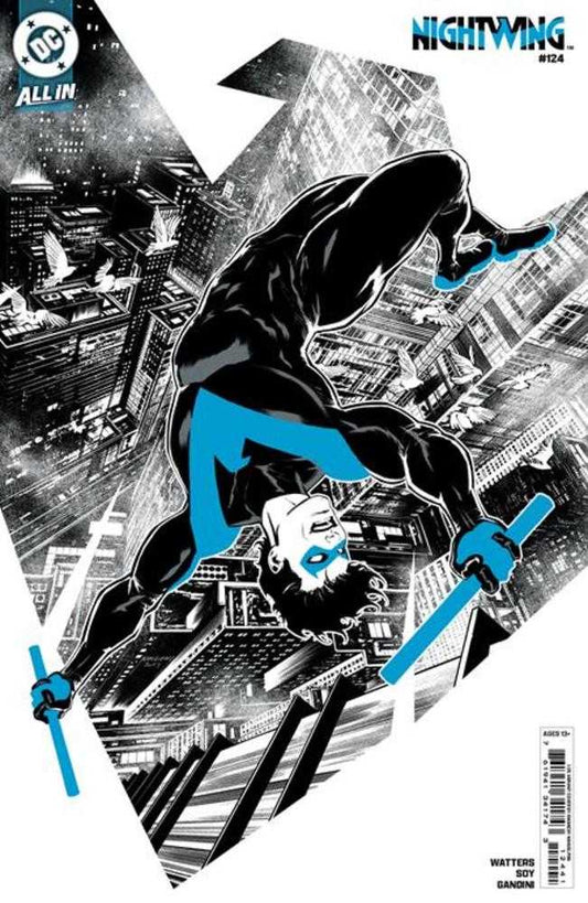 Nightwing #124 Cover E 1:25 Amancay Nahuelpan Card Stock Variant