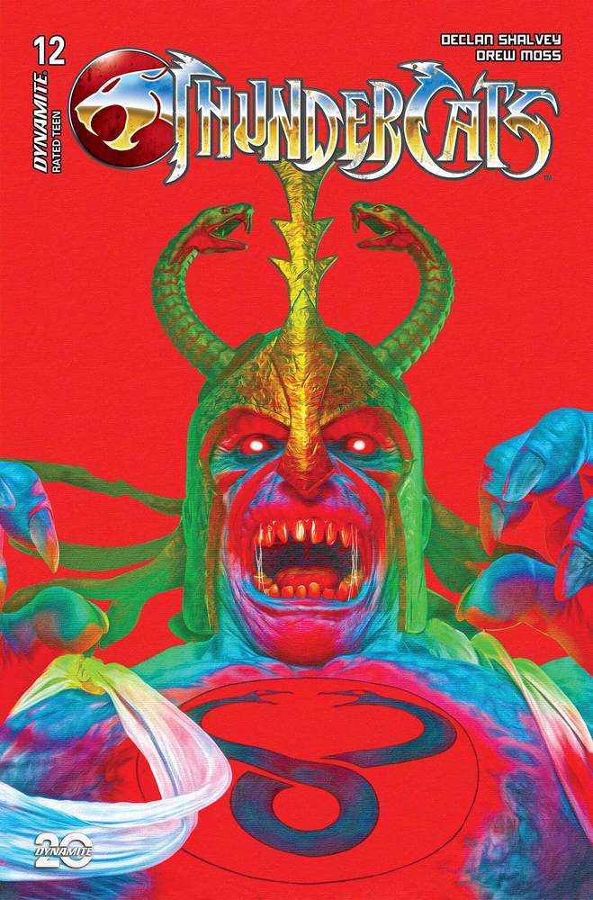 Thundercats #12 Cover ZC 1:7 Spears Red Foil Foc Variant