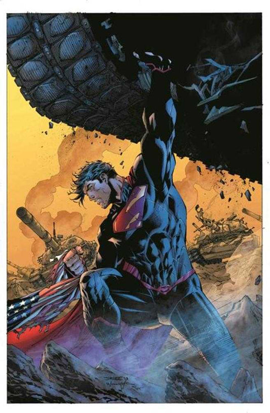 Superman Day 2025 - Superman Unchained The Deluxe Edition Hardcover Variant Dust Jacket Allocations May Occur