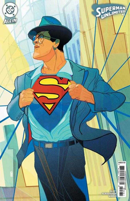 Superman Unlimited #2 Cover E 1:25 Christian Ward Card Stock Variant