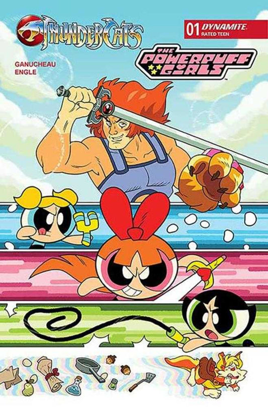 Thundercats Powerpuff Girls #1 Cover B Coleman Engle Variant