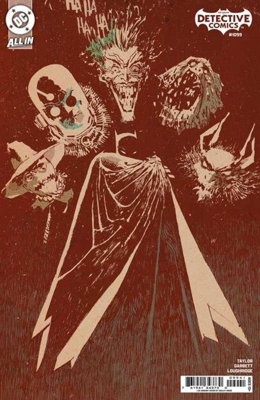 Detective Comics #1099 Cover E 1 in 25 Ashley Wood Card Stock Variant