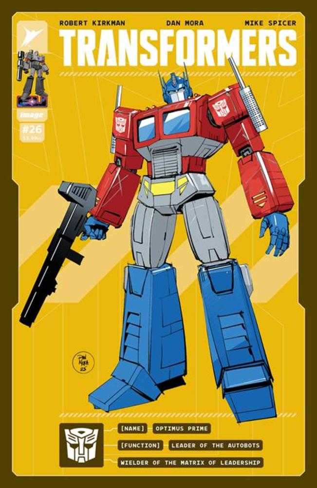 Transformers #26 Cover E 1:50 Dan Mora & Andres Juarez Variant