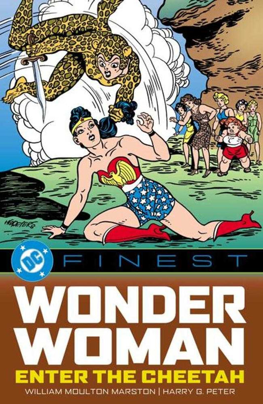 DC Finest Wonder Woman Enter The Cheetah TPB
