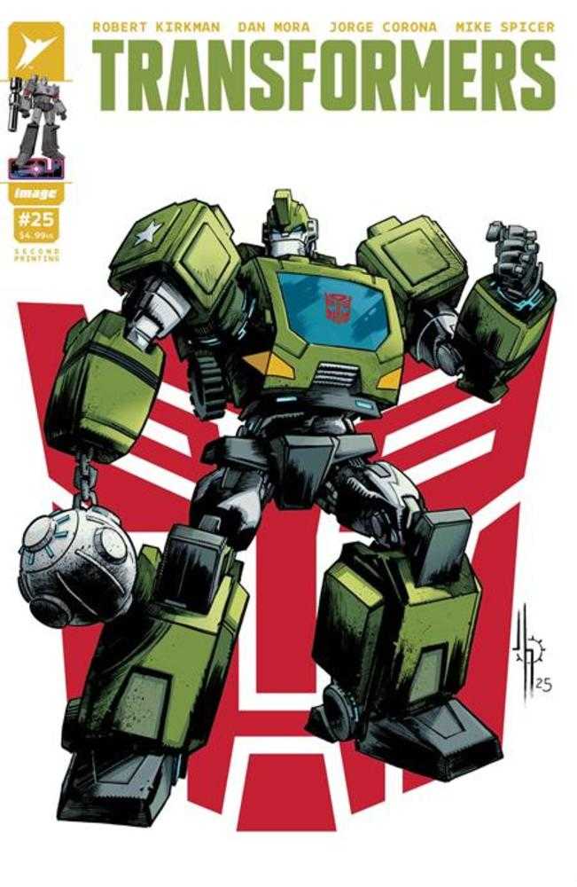 Transformers #25 2nd Printing Cover B Jason Howard Variant