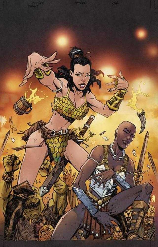 Babs The Black Road South #1 (Of 6) Cover B 1:3 John Mccrea Unlock Variant (Mature)