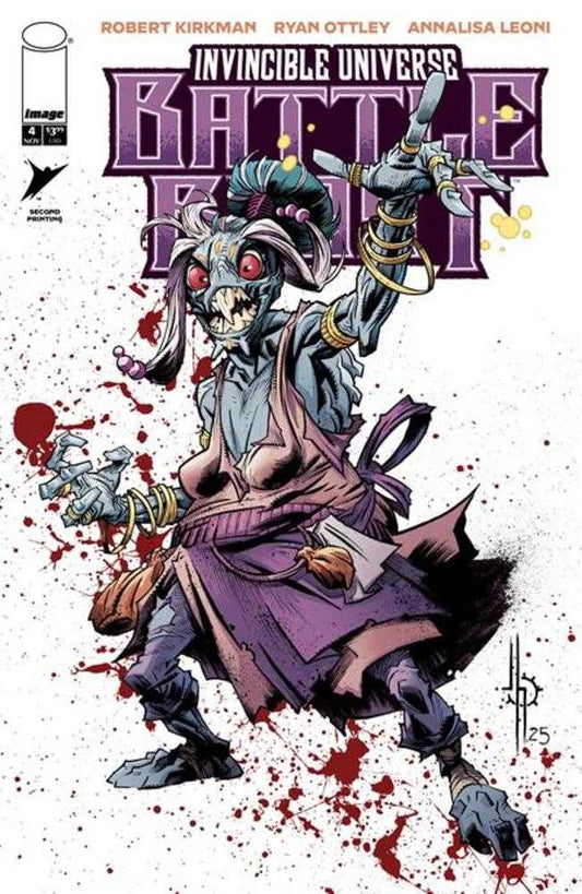 Invincible Universe Battle Beast #4 2nd Printing Cover A Jason Howard